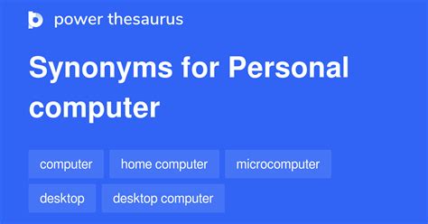 computer synonyms|Computer Desktop Workstation .